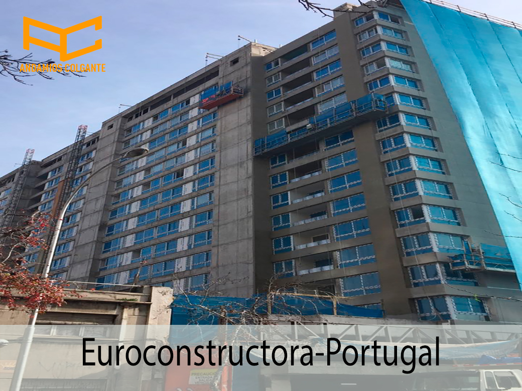Euroconstructora-Portugal-Andamios Colgantes